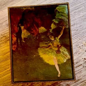 vintage Schmid bros. music box Swan Lake Music No. 130 “Dancers On Stage”